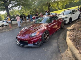 Red Honda S2000